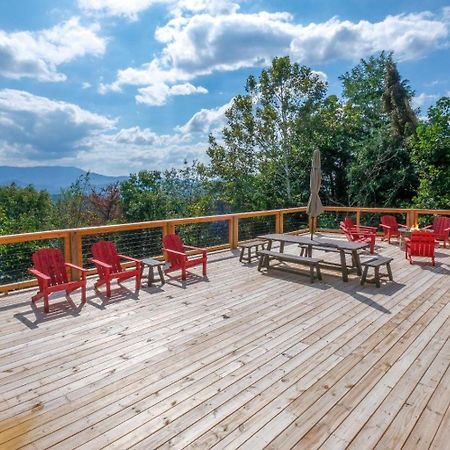 Smoky View Top Shelf Villa Pigeon Forge Dış mekan fotoğraf