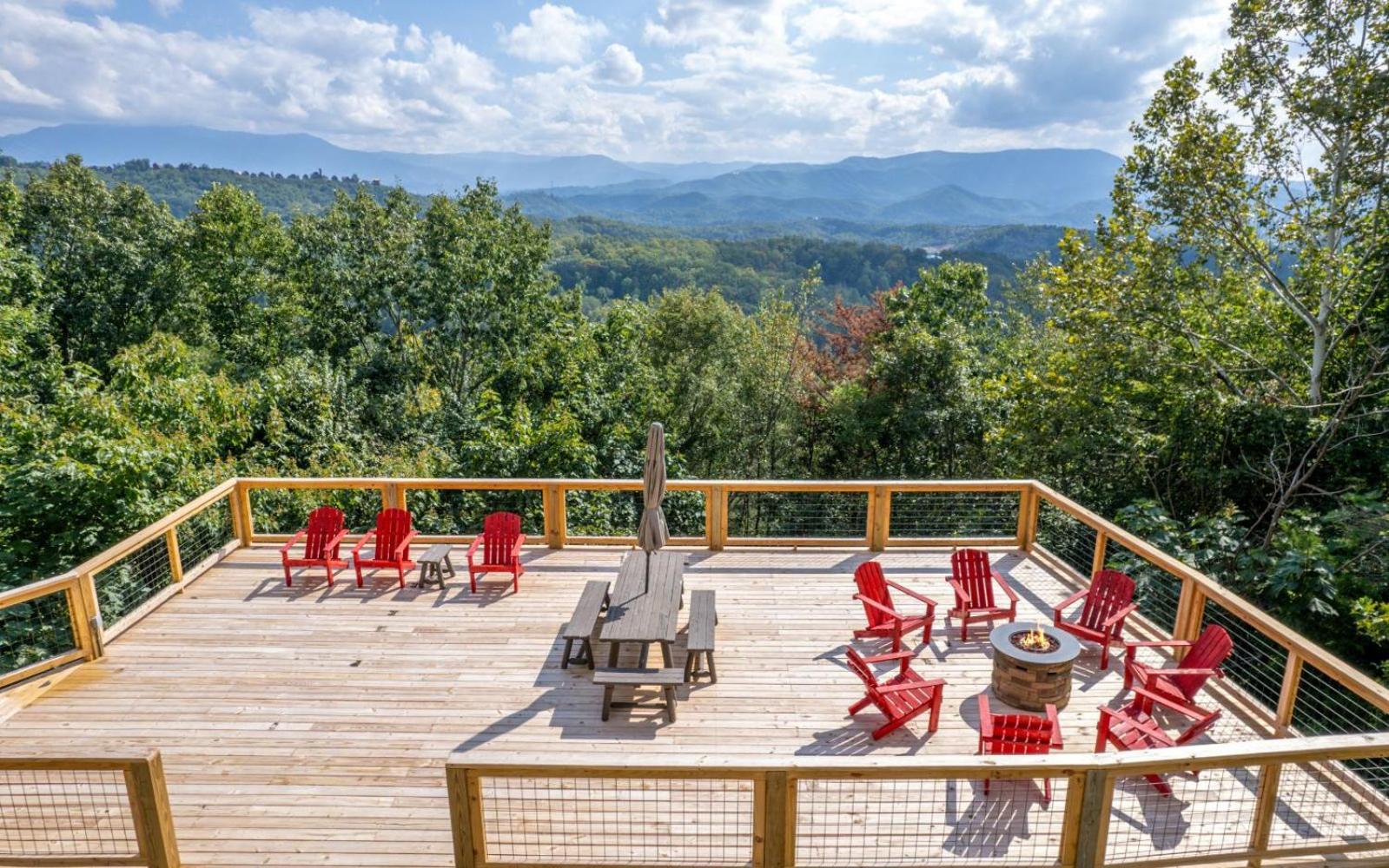 Smoky View Top Shelf Villa Pigeon Forge Dış mekan fotoğraf