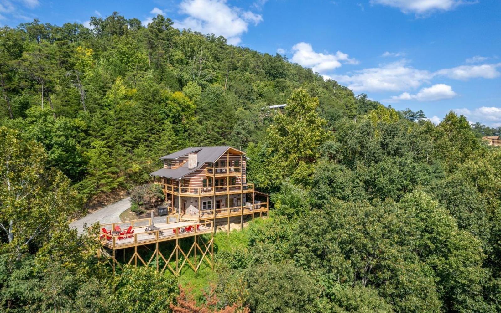Smoky View Top Shelf Villa Pigeon Forge Dış mekan fotoğraf