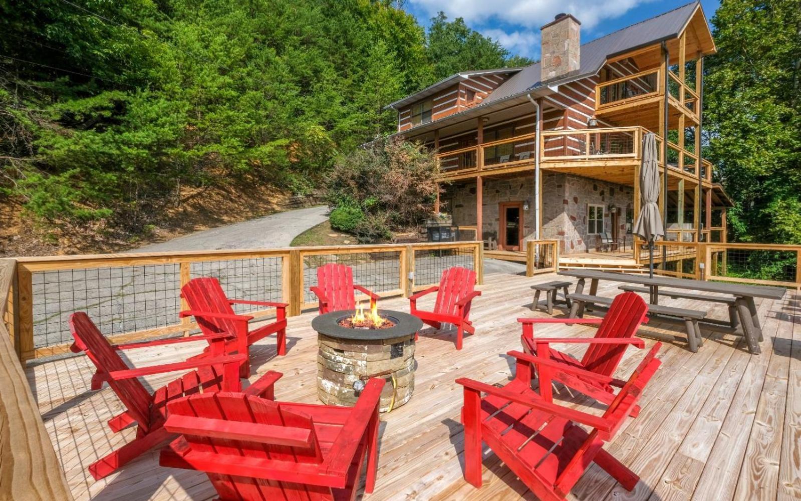 Smoky View Top Shelf Villa Pigeon Forge Dış mekan fotoğraf
