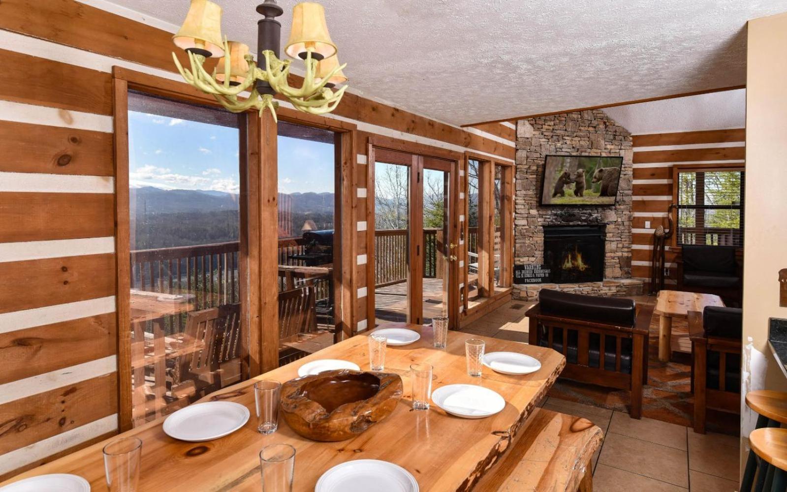 Smoky View Top Shelf Villa Pigeon Forge Dış mekan fotoğraf