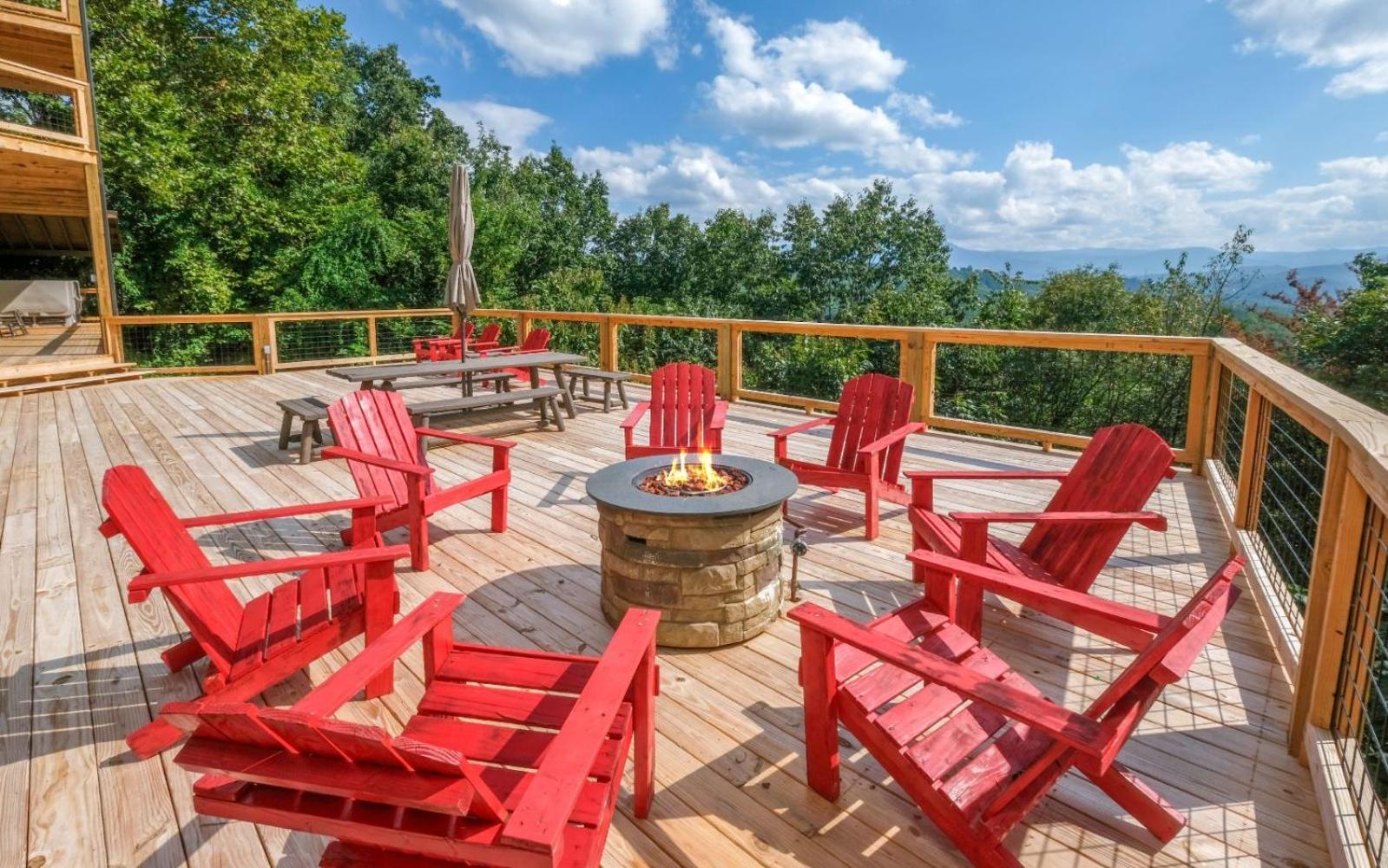 Smoky View Top Shelf Villa Pigeon Forge Dış mekan fotoğraf